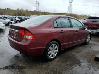 2009 Honda Civic LX z VIN 2HGFA16569H360450, wystawiony jako Copart lot #54370605 z przebiegiem 95 348 mil mil oraz Szkody całkowita. Historia ofert i sprzedaży dostępna na DreamBid. Obrazek 3.