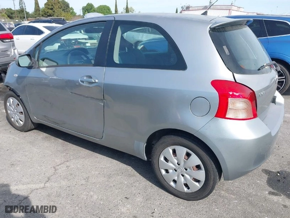 2007 Toyota Yaris with VIN JTDJT903875044707, listed as a IAAI auction lot 41935169 with 1 mi miles. Bid and sale history available at carsss.com. Image 3.