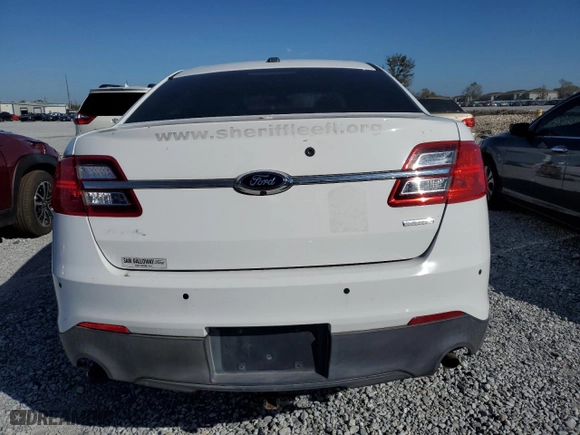 2014 Ford Sedan Police Interceptor with VIN 1FAHP2MK4EG118207, listed as a Copart auction lot 47470165 with 147,716 mi miles and Clean Title. Bid and sale history available at carsss.com. Image 6.