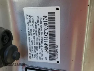2002 Honda S2000 z VIN JHMAP114X2T000174, wystawiony jako Copart lot #65413594 z przebiegiem Nie podano mil oraz Szkody całkowita. Historia ofert i sprzedaży dostępna na DreamBid. Obrazek 12.