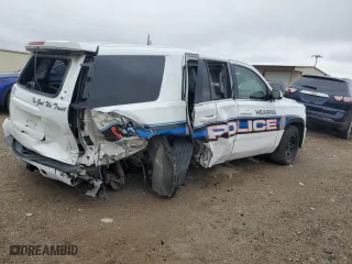 2016 Chevrolet Tahoe Commercial with VIN 1GNLCDEC5GR329224, listed as a Copart auction lot 44264475 with 0 mi miles and Salvage Title. Bid and sale history available at carsss.com. Image 3.