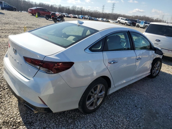 2019 Hyundai Sonata Sport with VIN 5NPE34AFXKH778335, listed as a Copart auction lot 87462414 with 54,131 mi miles and Salvage Title. Bid and sale history available at carsss.com. Image 3.