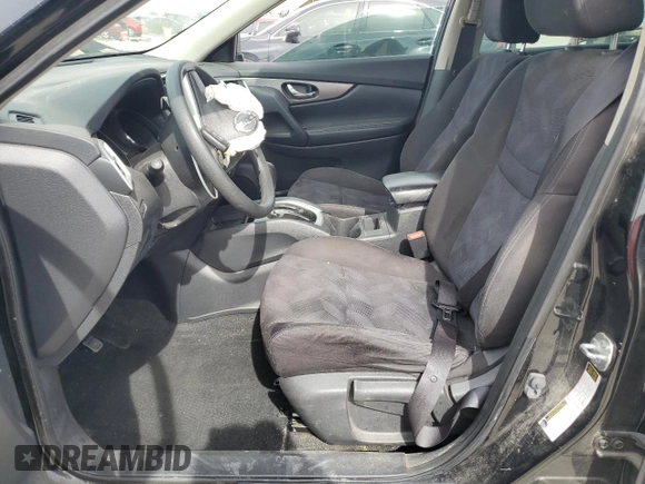 2015 Nissan Rogue S with VIN KNMAT2MT1FP565580, listed as a Copart auction lot 48970395 with 89,263 mi miles and Salvage Title. Bid and sale history available at carsss.com. Image 7.