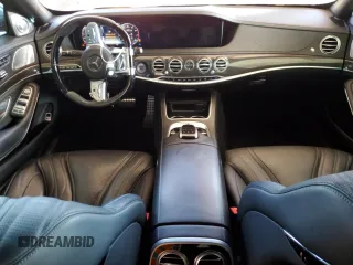 2019 Mercedes-Benz S with VIN WDDUG7KBXKA424017, listed as a Copart auction lot 47833615 with 50,813 mi miles and Salvage Title. Bid and sale history available at DreamBid. Image 8.