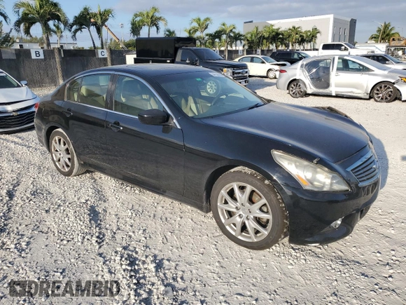 2011 Infiniti G37 x Sport Appearance Edition with VIN JN1CV6AR9BM412947, listed as a Copart auction lot 54158255 with 125,480 mi miles and Salvage Title. Bid and sale history available at DreamBid. Image 4.