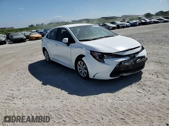 2024 Toyota Corolla LE with VIN 5YFB4MDE6RP206260, listed as a Copart auction lot 53608115 with 30,440 mi miles and Salvage title. Bid and sale history available at DreamBid. Image 10.