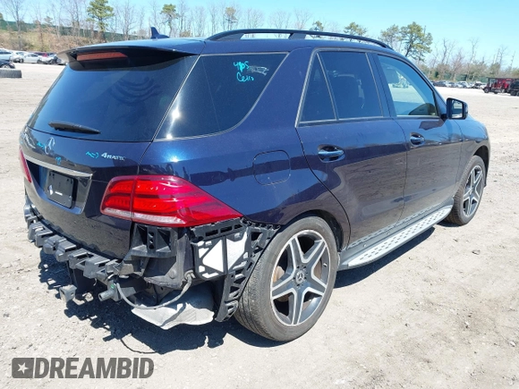 2018 Mercedes-Benz GLE 350 with VIN 4JGDA5HB7JB103015, listed as a IAAI auction lot 42001033 with 72,308 mi miles and . Bid and sale history available at DreamBid. Image 4.