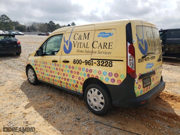 2019 Ford Transit Connect Van XL with VIN NM0LS6E26K1405875, listed as a Copart auction lot 47010055 with 188,930 mi miles and Clean Title. Bid and sale history available at carsss.com. Image 2.
