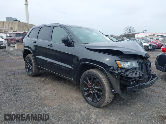 2018 Jeep Grand Cherokee Laredo with VIN 1C4RJFAG8JC356697, listed as a IAAI auction lot 41936524 with 78,292 mi miles and . Bid and sale history available at DreamBid. Image 1.