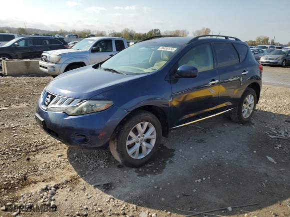 2009 Nissan Murano S with VIN JN8AZ18WX9W114644, listed as a Copart auction lot 78454174 with 171,658 mi miles and Clean Title. Bid and sale history available at carsss.com. Image 1.