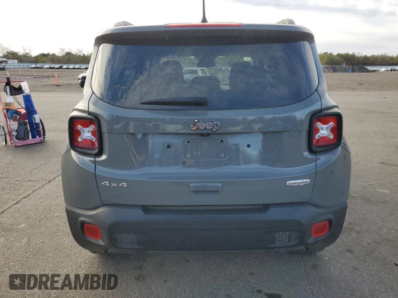 2021 Jeep Renegade Latitude with VIN ZACNJDBB6MPM76100, listed as a Copart auction lot 80125404 with 19,264 mi miles and Salvage title. Bid and sale history available at DreamBid. Image 6.