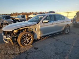 2020 BMW 5 Series 540i xDrive with VIN WBAJS3C09LWW77980, listed as a Copart auction lot 85268944 with 20,396 mi miles and Salvage title. Bid and sale history available at DreamBid. Image 1.