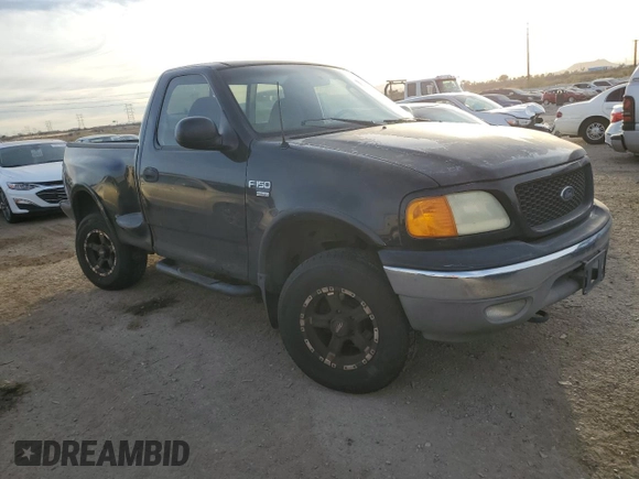 2004 Ford F-150 with VIN 2FTRF08W74CA53629, listed as a Copart auction lot 87326734 with 229,631 mi miles and Salvage title. Bid and sale history available at DreamBid. Image 4.