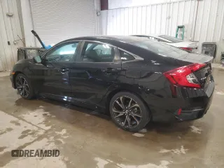 2019 Honda Civic Sport with VIN 2HGFC2F85KH590674, listed as a Copart auction lot 54452595 with 12,610 mi miles and Salvage Title. Bid and sale history available at DreamBid. Image 2.