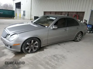 2007 Mercedes-Benz E-Class 3.5L with VIN WDBUF56X47B079073, listed as a Copart auction lot 48529645 with 225,886 mi miles and Salvage Title. Bid and sale history available at carsss.com. Image 1.