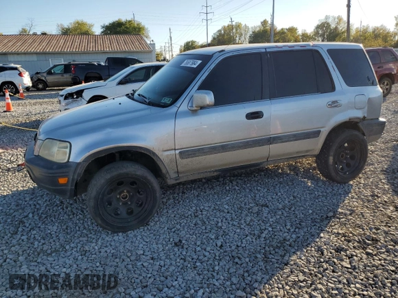 1998 Honda CR-V EX with VIN JHLRD1769WC092439, listed as a Copart auction lot 76687984 with 305,242 mi miles and Salvage Title. Bid and sale history available at carsss.com. Image 1.