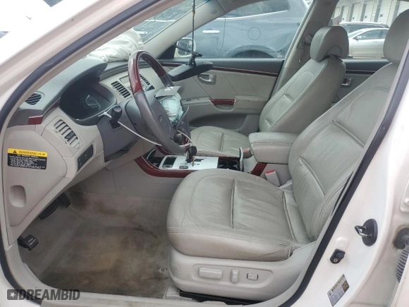 2007 Hyundai Azera SE with VIN KMHFC46F47A216700, listed as a Copart auction lot 64715524 with 117,819 mi miles and Salvage Title. Bid and sale history available at carsss.com. Image 7.