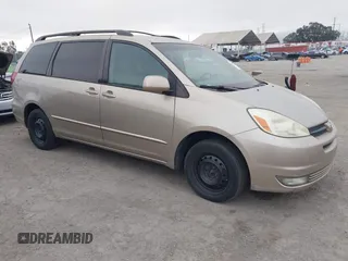 2004 Toyota Sienna XLE with VIN 5TDZA22C04S168716, listed as a IAAI auction lot 42585144 with 241,155 mi miles and . Bid and sale history available at DreamBid. Image 1.