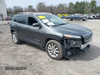 2016 Jeep Cherokee Limited z VIN 1C4PJMDS3GW333900, wystawiony jako IAAI lot #41892813 z przebiegiem 118 986 mil mil oraz . Historia ofert i sprzedaży dostępna na DreamBid. Obrazek 1.