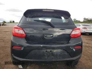 2017 Mitsubishi Mirage ES with VIN ML32A3HJ0HH009317, listed as a Copart auction lot 58759835 with 79,234 mi miles and Non repairable. Bid and sale history available at DreamBid. Image 6.