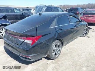 2021 Hyundai Elantra SEL with VIN KMHLN4AG8MU152426, listed as a IAAI auction lot 41781106 with 27,309 mi miles. Bid and sale history available at carsss.com. Image 4.
