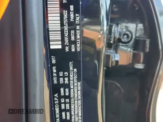 2018 Alfa Romeo Giulia Ti Lusso z VIN ZARFAEEN3J7570422, wystawiony jako Copart lot #53567845 z przebiegiem 27 932 mil mil oraz Szkoda całkowita • Salvage title. Historia ofert i sprzedaży dostępna na DreamBid. Obrazek 12.
