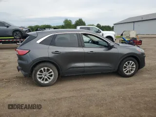 2020 Ford Escape SE with VIN 1FMCU0G66LUC61766, listed as a Copart auction lot 61370965 with 52,919 mi miles and Salvage title. Bid and sale history available at DreamBid. Image 3.