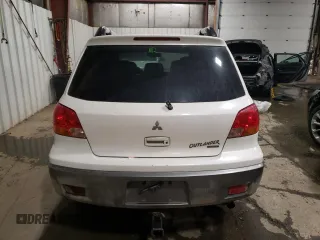 2004 Mitsubishi Outlander LS with VIN JA4LZ31F54U002164, listed as a Copart auction lot 86822794 with 267,669 mi miles and Salvage Title. Bid and sale history available at carsss.com. Image 6.