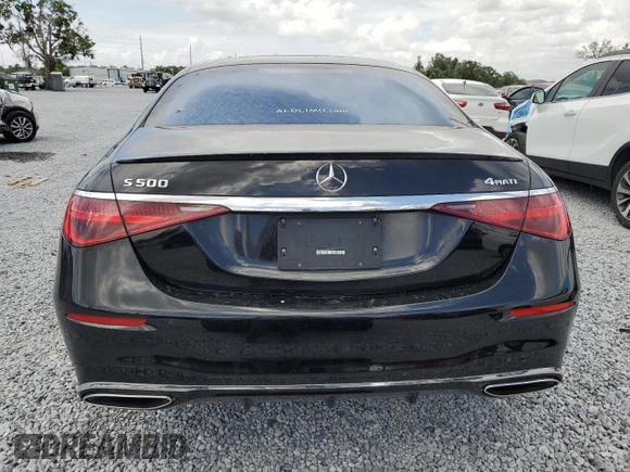 2023 Mercedes-Benz S 500 z VIN W1K6G6DB7PA208777, wystawiony jako Copart lot #51942145 z przebiegiem 93 158 mil mil oraz Szkody całkowita. Historia ofert i sprzedaży dostępna na DreamBid. Obrazek 6.