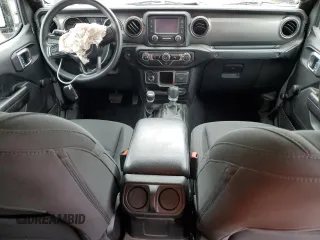 2021 Jeep Gladiator Sport S с VIN 1C6HJTAG1ML599287, выставлен на аукционе Copart как лот 71597864 с пробегом 23 186 миль миль и Списание • Salvage title. История ставок и продаж доступна на DreamBid. Изображение 8.