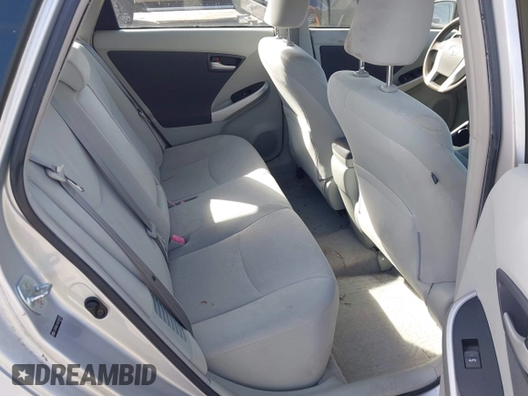 2011 Toyota Prius I with VIN JTDKN3DU1B0285951, listed as a IAAI auction lot 41963891 with 165,744 mi miles. Bid and sale history available at carsss.com. Image 8.