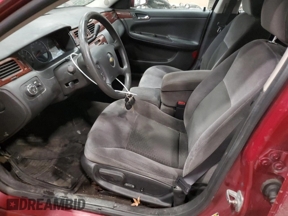 2006 Chevrolet Impala LT 3.5L with VIN 2G1WT55K369111447, listed as a Copart auction lot 87543595 with 129,728 mi miles and Clean Title. Bid and sale history available at DreamBid. Image 7.