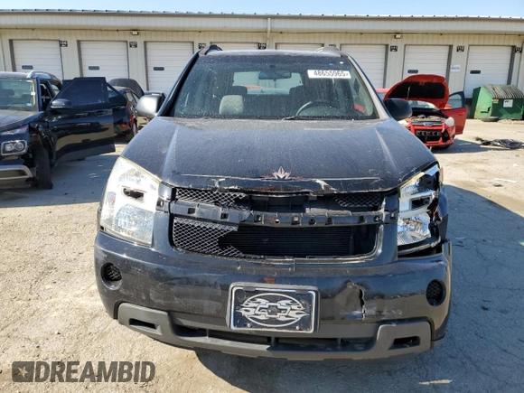 2007 Chevrolet Equinox LS with VIN 2CNDL13F176019989, listed as a Copart auction lot 48655965 with 196,763 mi miles and Salvage Title. Bid and sale history available at carsss.com. Image 5.