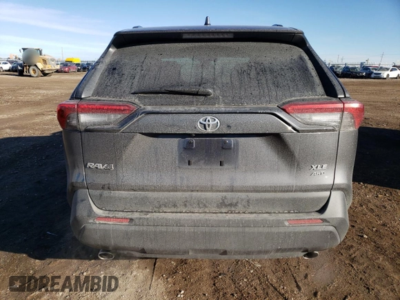 2024 Toyota RAV4 XLE Premium with VIN 2T3A1RFV5RC471628, listed as a Copart auction lot 46153285 with 4,802 mi miles and Salvage Title. Bid and sale history available at carsss.com. Image 6.