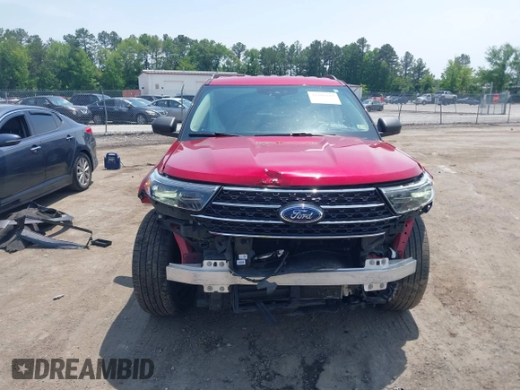 2020 Ford Explorer XLT z VIN 1FMSK8DH8LGC87225, wystawiony jako IAAI lot #42295557 z przebiegiem 110 237 mil mil oraz . Historia ofert i sprzedaży dostępna na DreamBid. Obrazek 12.
