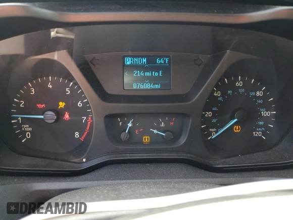 2017 Ford Transit XL z VIN 1FBZX2YM5HKB02355, wystawiony jako Copart lot #54550235 z przebiegiem 76 084 mil mil oraz Szkoda całkowita • Salvage title. Historia ofert i sprzedaży dostępna na DreamBid. Obrazek 9.