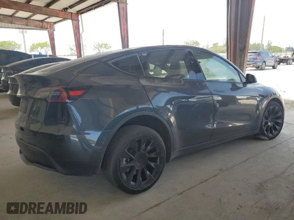 2024 Tesla Model Y с VIN 7SAYGDED3RF044335, выставлен на аукционе Copart как лот 58263265 с пробегом Не указан миль и Списание • Salvage title. История ставок и продаж доступна на DreamBid. Изображение 3.