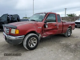 2002 Ford Ranger XL Fleet with VIN 1FTYR44U22PA65892, listed as a Copart auction lot 63185405 with 137,157 mi miles and Salvage title. Bid and sale history available at DreamBid. Image 1.