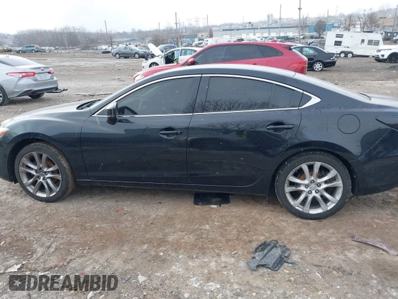 2017 Mazda Mazda6 Touring with VIN JM1GL1V5XH1117820, listed as a IAAI auction lot 41617395 with 117,081 mi miles. Bid and sale history available at carsss.com. Image 14.