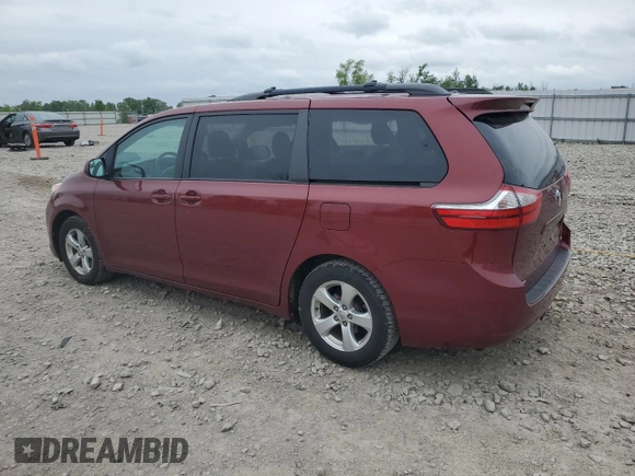 2016 Toyota Sienna LE AAS with VIN 5TDKK3DCXGS757469, listed as a Copart auction lot 60511615 with 130,387 mi miles and Non repairable. Bid and sale history available at DreamBid. Image 2.