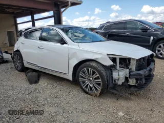 2016 Kia Cadenza Premium with VIN KNALN4D76G5208827, listed as a Copart auction lot 70518144 with 94,221 mi miles and Salvage Title. Bid and sale history available at carsss.com. Image 4.