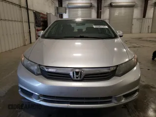 2012 Honda Civic EX with VIN 19XFB2F86CE001842, listed as a Copart auction lot 55585725 with 204,350 mi miles and Salvage Title. Bid and sale history available at DreamBid. Image 5.