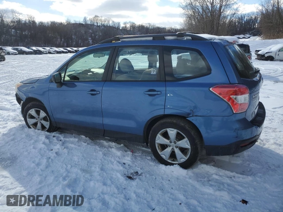 2015 Subaru Forester 2.5i with VIN JF2SJABC1FH511148, listed as a Copart auction lot 44065185 with 127,632 mi miles and Non repairable. Bid and sale history available at DreamBid. Image 2.