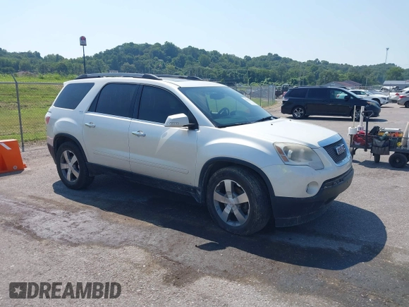 2012 GMC Acadia SLT1 z VIN 1GKKRRED0CJ406684, wystawiony jako IAAI lot #39995301 z przebiegiem 175 333 mil mil oraz . Historia ofert i sprzedaży dostępna na DreamBid. Obrazek 1.