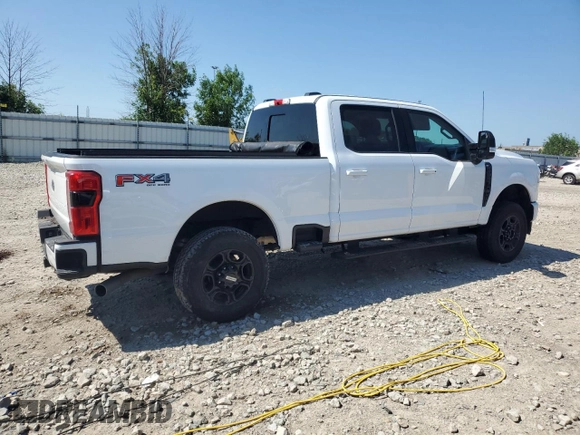 2024 Ford F-250 XL with VIN 1FT8W2BAXREE61516, listed as a Copart auction lot 62951005 with 6,709 mi miles and Salvage title. Bid and sale history available at DreamBid. Image 3.