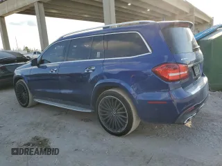 2017 Mercedes-Benz GLS with VIN 4JGDF7FE4HA879239, listed as a Copart auction lot 52265583 with 61,247 mi miles. Bid and sale history available at carsss.com. Image 2.