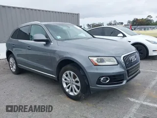 2013 Audi Q5 Premium Plus with VIN WA1LFAFP2DA058160, listed as a IAAI auction lot 42120166 with 111,015 mi miles. Bid and sale history available at carsss.com. Image 1.