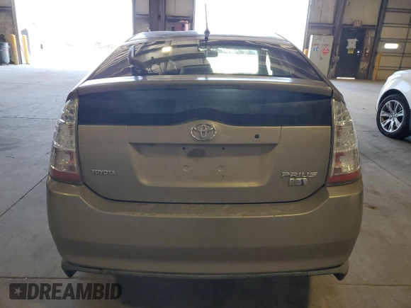 2006 Toyota Prius with VIN JTDKB20UX67521065, listed as a Copart auction lot 51074325 with 130,621 mi miles and Salvage Title. Bid and sale history available at carsss.com. Image 6.