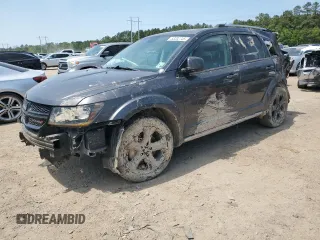 2018 Dodge Journey Crossroad z VIN 3C4PDCGBXJT327781, wystawiony jako Copart lot #53202745 z przebiegiem Nie podano mil oraz Szkoda całkowita • Salvage title. Historia ofert i sprzedaży dostępna na DreamBid. Obrazek 1.