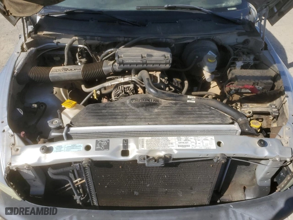 2001 Dodge Ram 1500 with VIN 3B7HC13Y11G816827, listed as a Copart auction lot 48570545 with 0 mi miles and Salvage Title. Bid and sale history available at carsss.com. Image 11.
